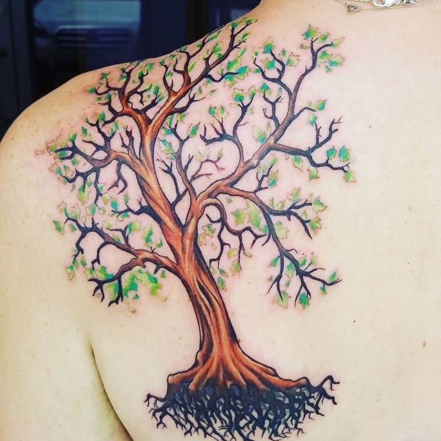 tatuaggio albero  83